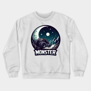 Monster Truck Crewneck Sweatshirt